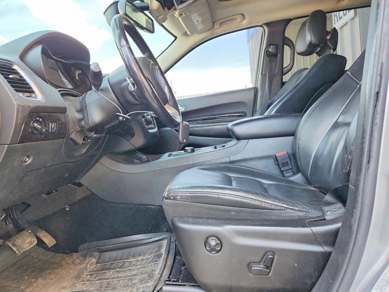 2014 Dodge Durango Limited Silver vin: 1C4SDHDT3EC411172