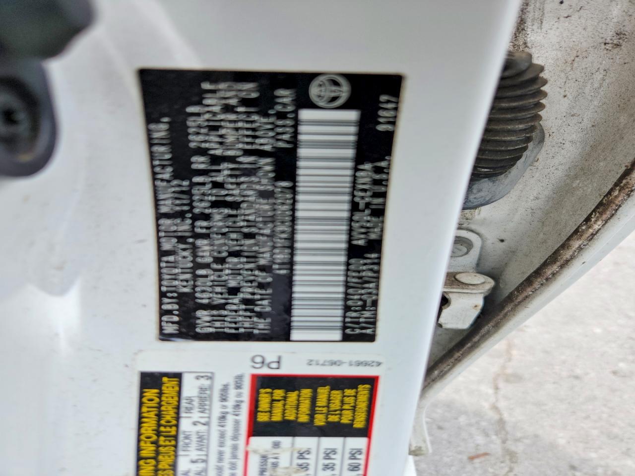 2012 Toyota Camry Hybrid Le White vin: 4T1BD1FK9CU062078