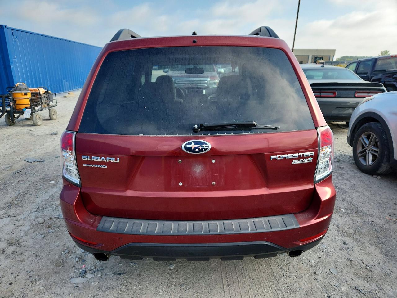 2010 Subaru Forester 2.5x Premium Red vin: JF2SH6CC2AH744701
