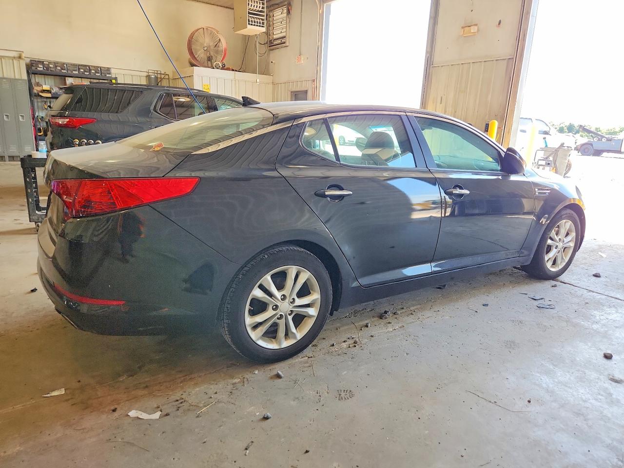 2013 Kia Optima Lx Black vin: 5XXGM4A71DG223755