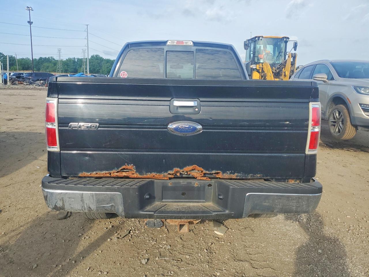 2009 Ford F150 Supercrew Black vin: 1FTPW14V49FB06535