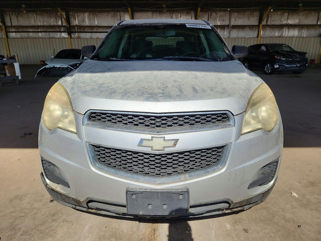 2011 Chevrolet Equinox Ls Silver vin: 2GNALBEC4B1286346