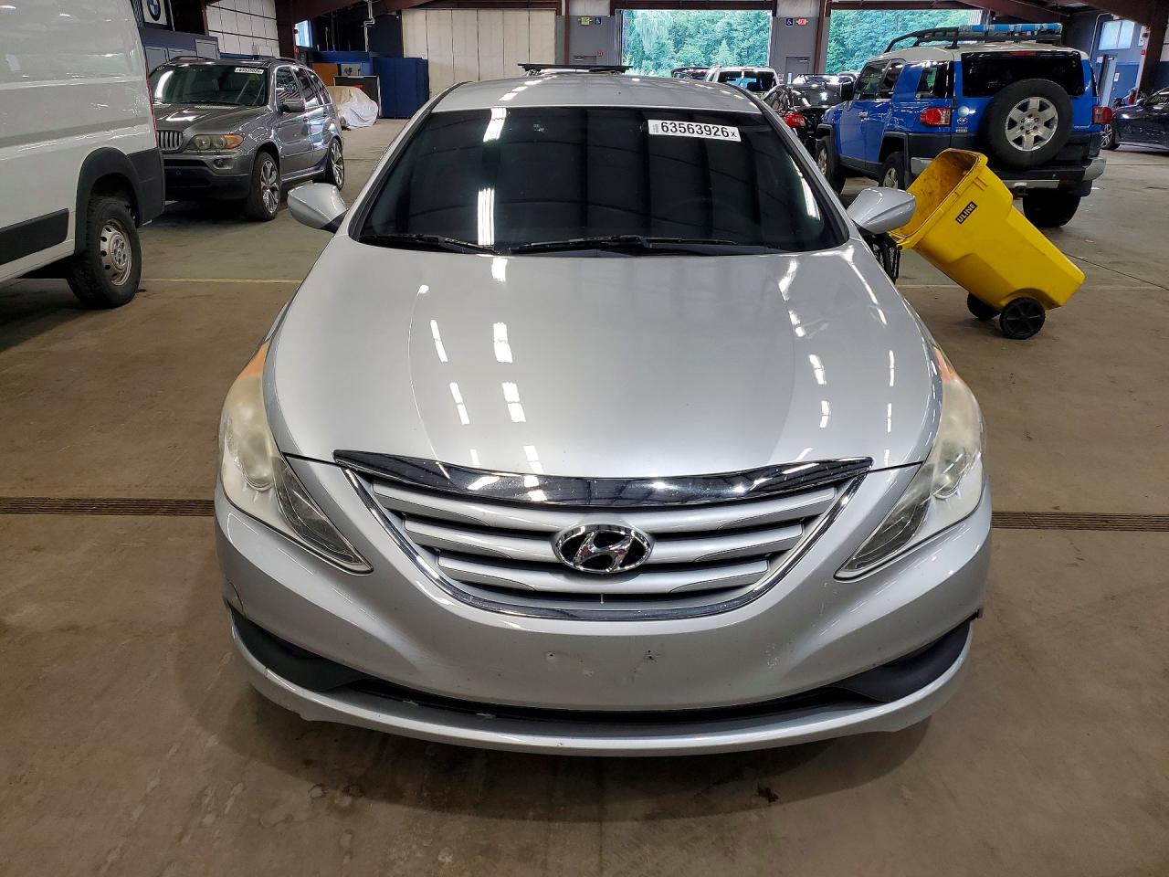 2014 Hyundai Sonata Gls Silver vin: 5NPEB4ACXEH885575