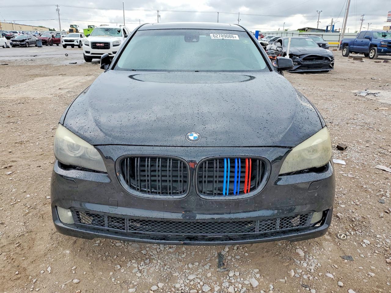 2009 Bmw 750 I Black vin: WBAKA83509CY33950
