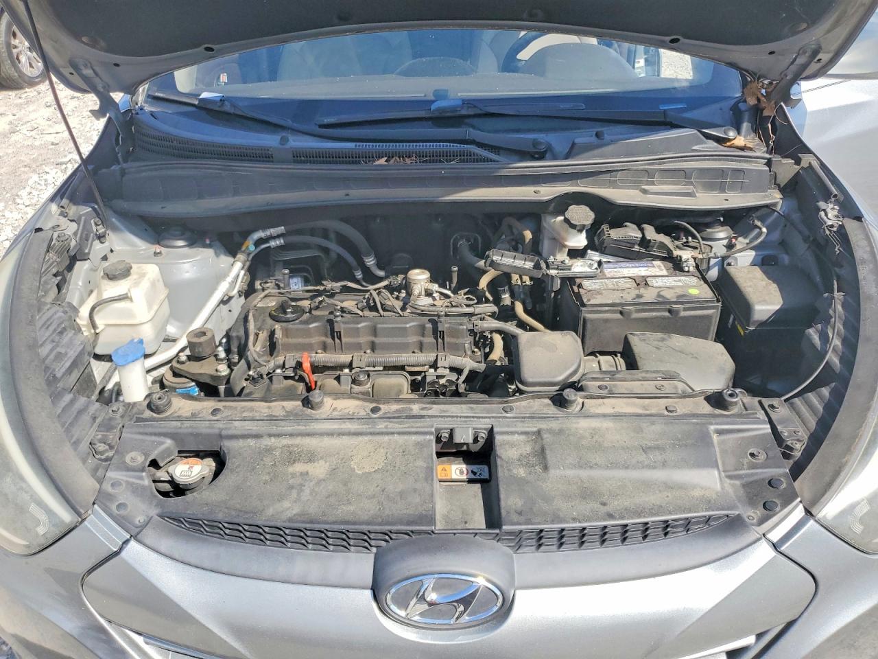 2015 Hyundai Tucson Se Silver vin: KM8JU3AG9FU108507