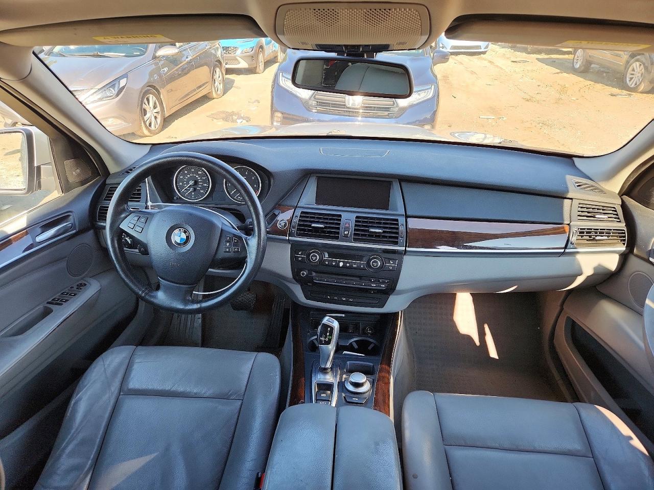 2009 Bmw X5 Xdrive48i Silver vin: 5UXFE83569L310021