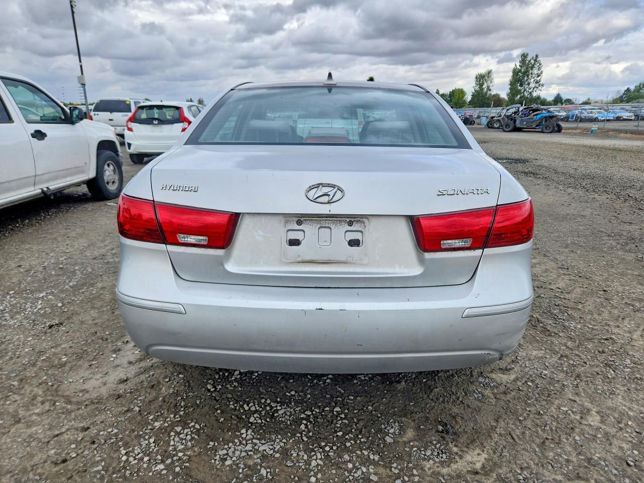 2009 Hyundai Sonata Gls Silver vin: 5NPET46C99H452244