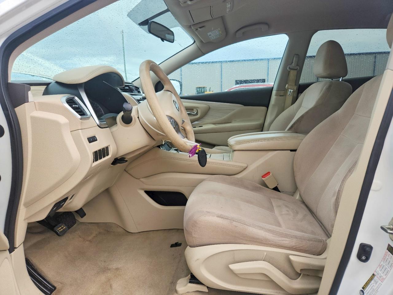 2015 Nissan Murano S White vin: 5N1AZ2MG4FN276153