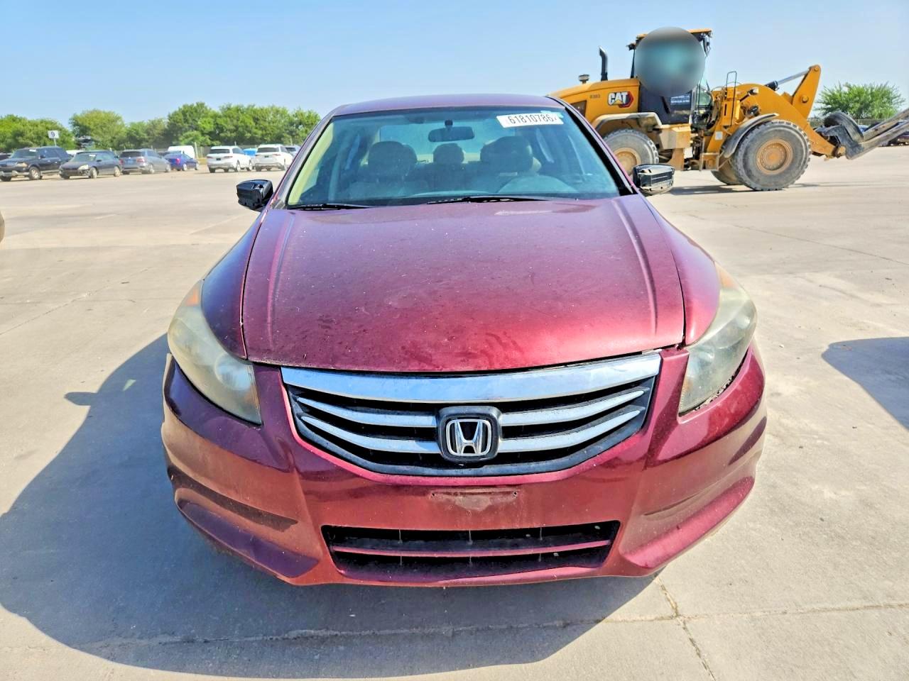 2012 Honda Accord Lxp Burgundy vin: 1HGCP2F47CA042521