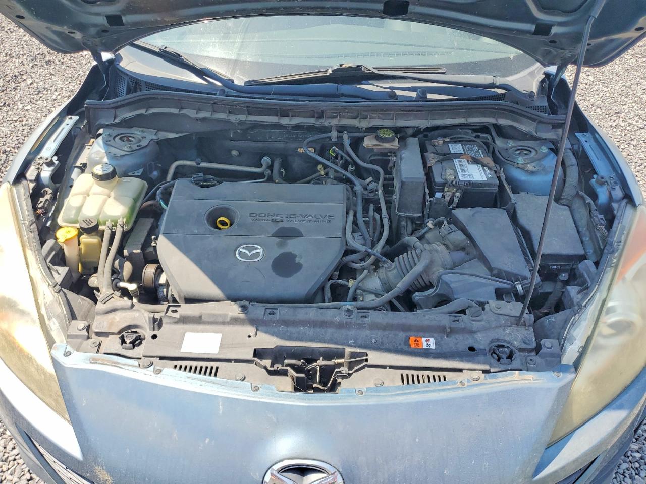 2010 Mazda 3 I Blue vin: JM1BL1SF6A1143070