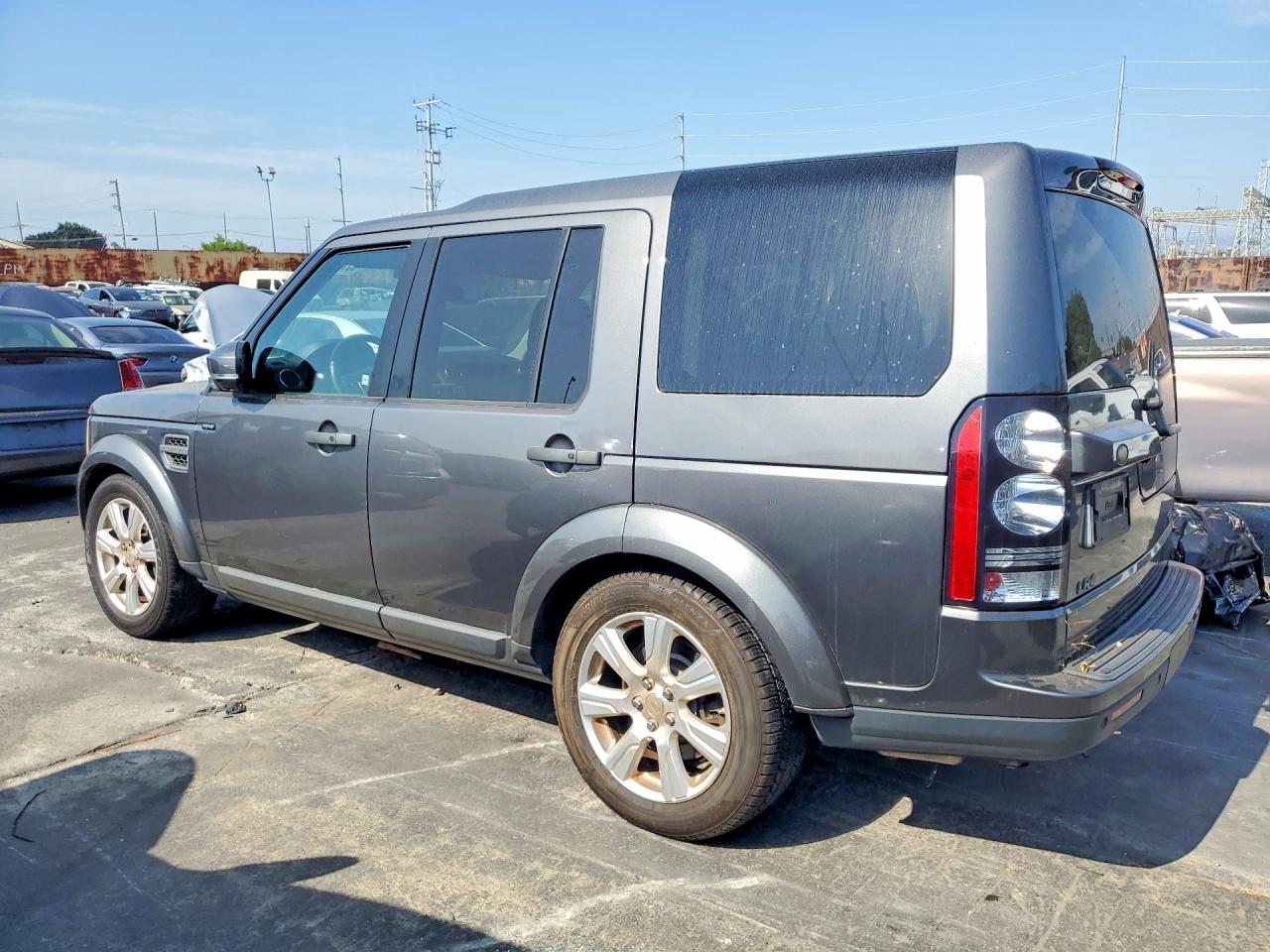 2014 Land Rover Lr4 Hse Gray vin: SALAG2V6XEA726371