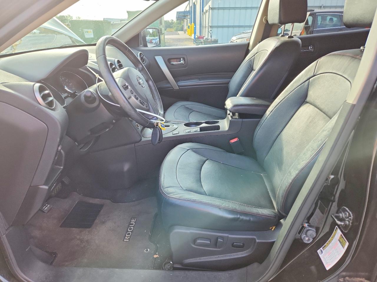 2013 Nissan Rogue S Black vin: JN8AS5MV5DW653836