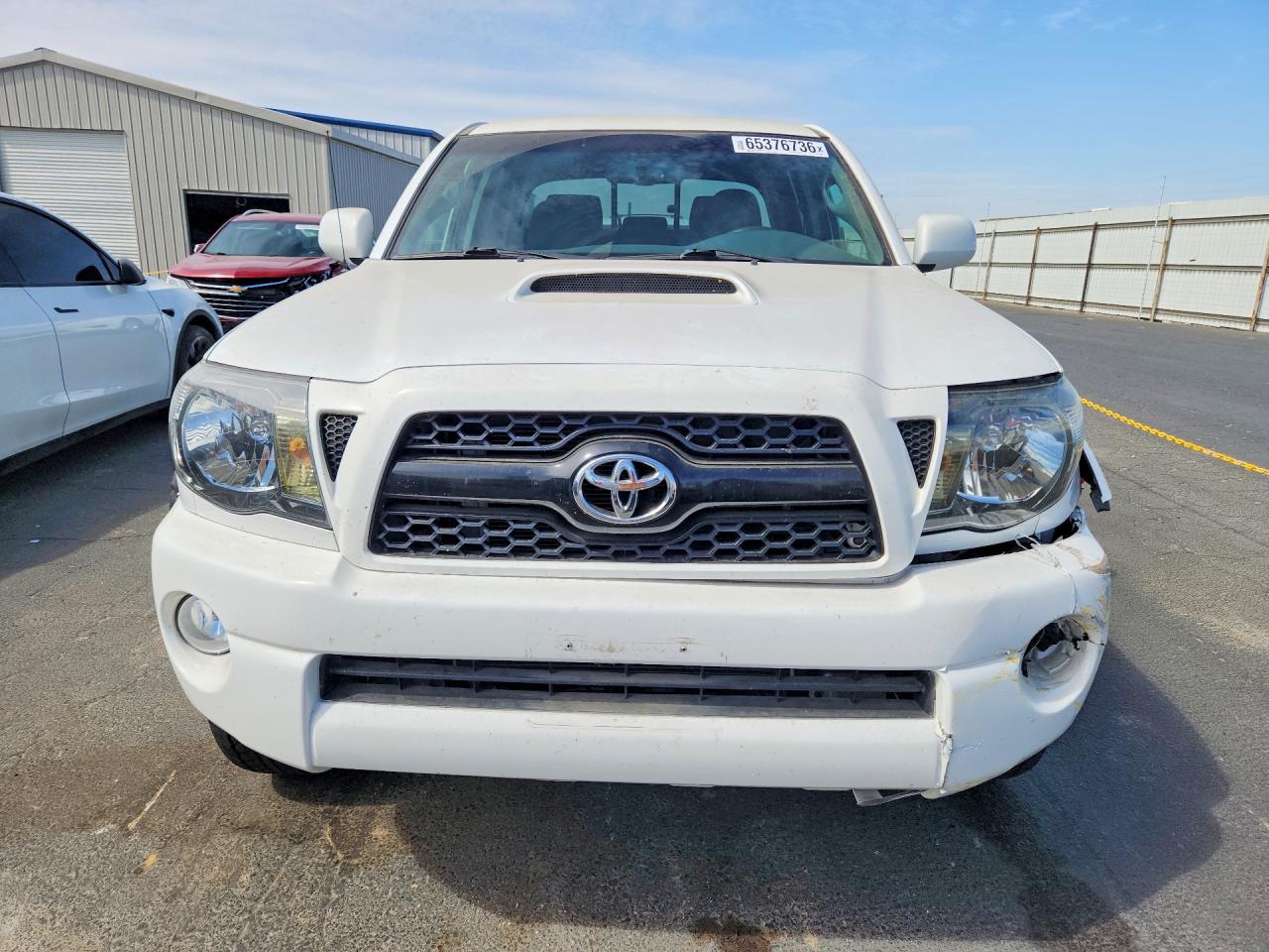 2011 Toyota Tacoma Double Cab Prerunner Белый vin: 3TMJU4GN3BM113930