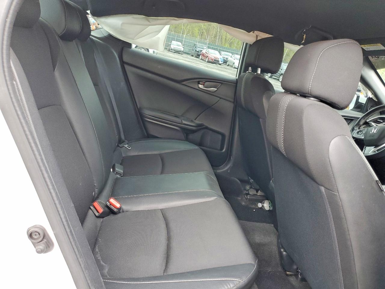 2019 Honda Civic Sport White vin: 2HGFC2E88KH538442