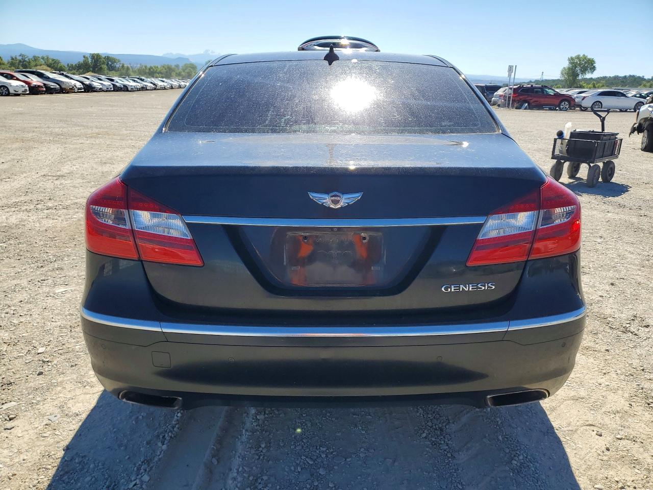 2014 Hyundai Genesis 5.0l Charcoal vin: KMHGC4DH0EU266143