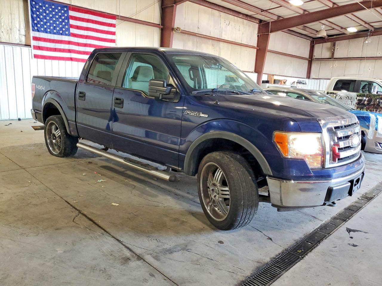 2009 Ford F150 Supercrew Blue vin: 1FTRW14879FA05475