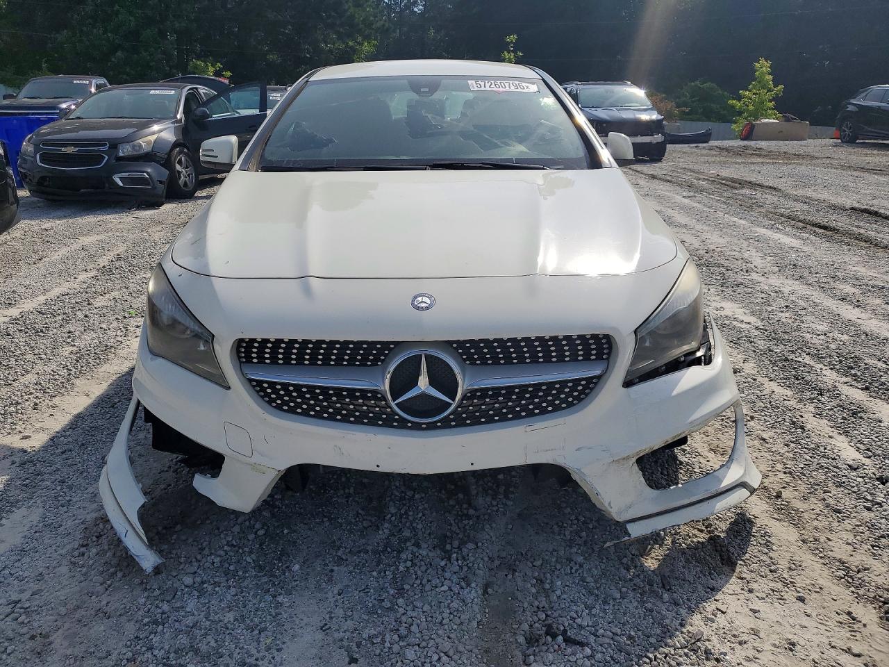 2015 Mercedes-benz Cla 250 Белый vin: WDDSJ4EB2FN182695