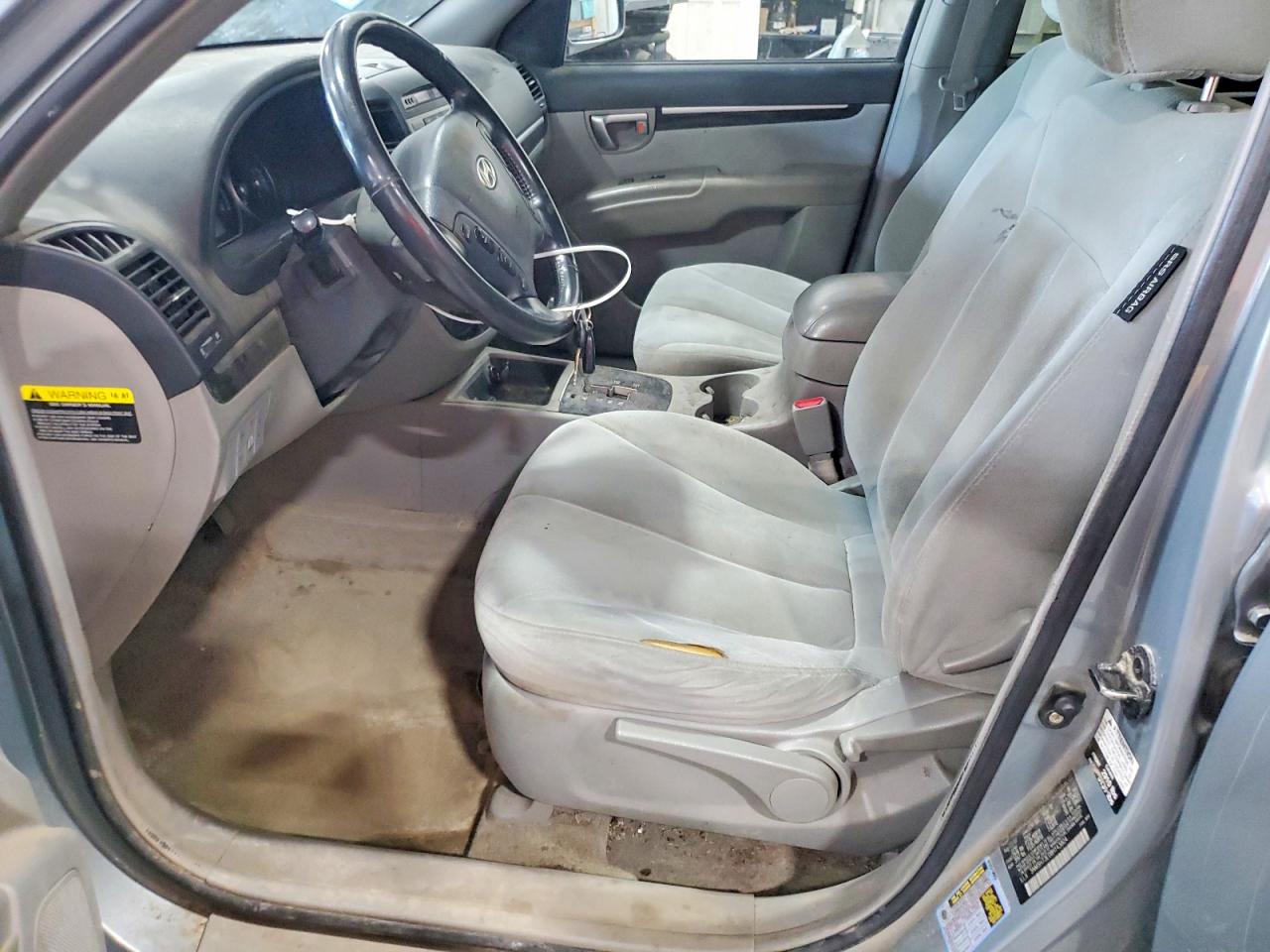 2008 Hyundai Santa Fe Se Gray vin: 5NMSH73E08H143804