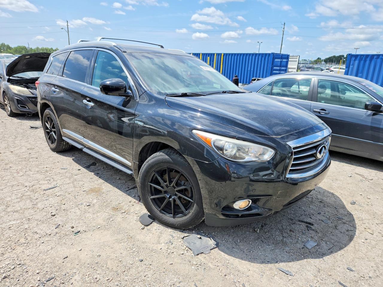 2014 Infi Qx60 Hybrid Black vin: 5N1CL0MM0EC513381