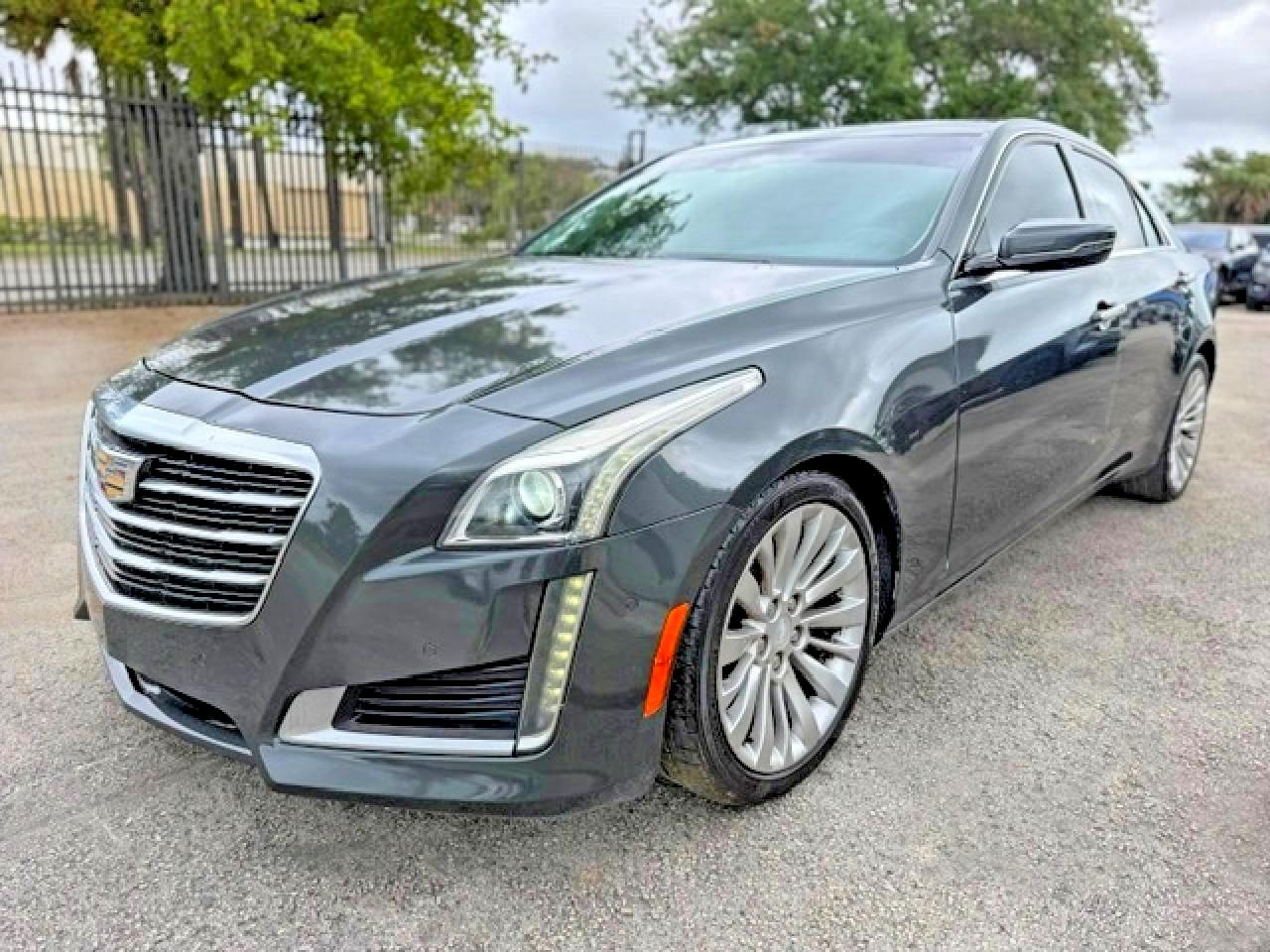 2015 Cadillac Cts Performance Collection Gray vin: 1G6AS5S37F0121817