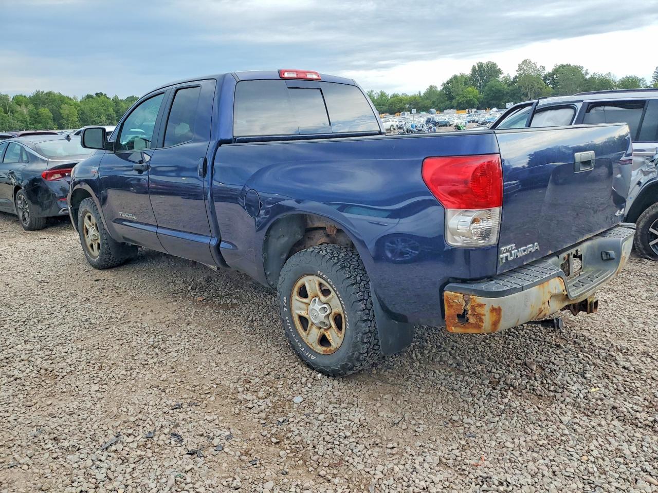 2008 Toyota Tundra Grade Blue vin: 5TBBV54198S513209