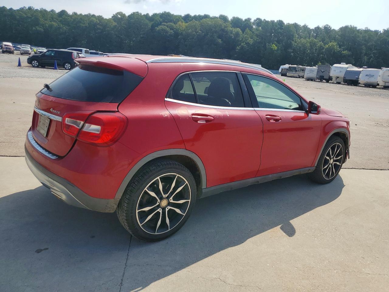 2015 Mercedes-benz Gla 250 4matic Red vin: WDCTG4GB3FJ065784