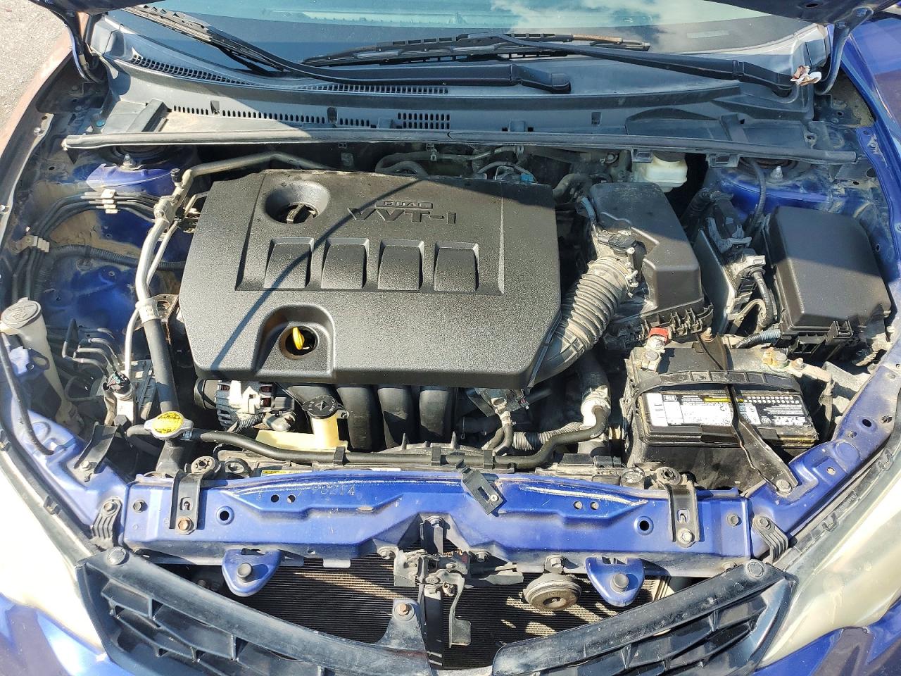 2015 Toyota Corolla S Plus Blue vin: 2T1BURHE3FC267567