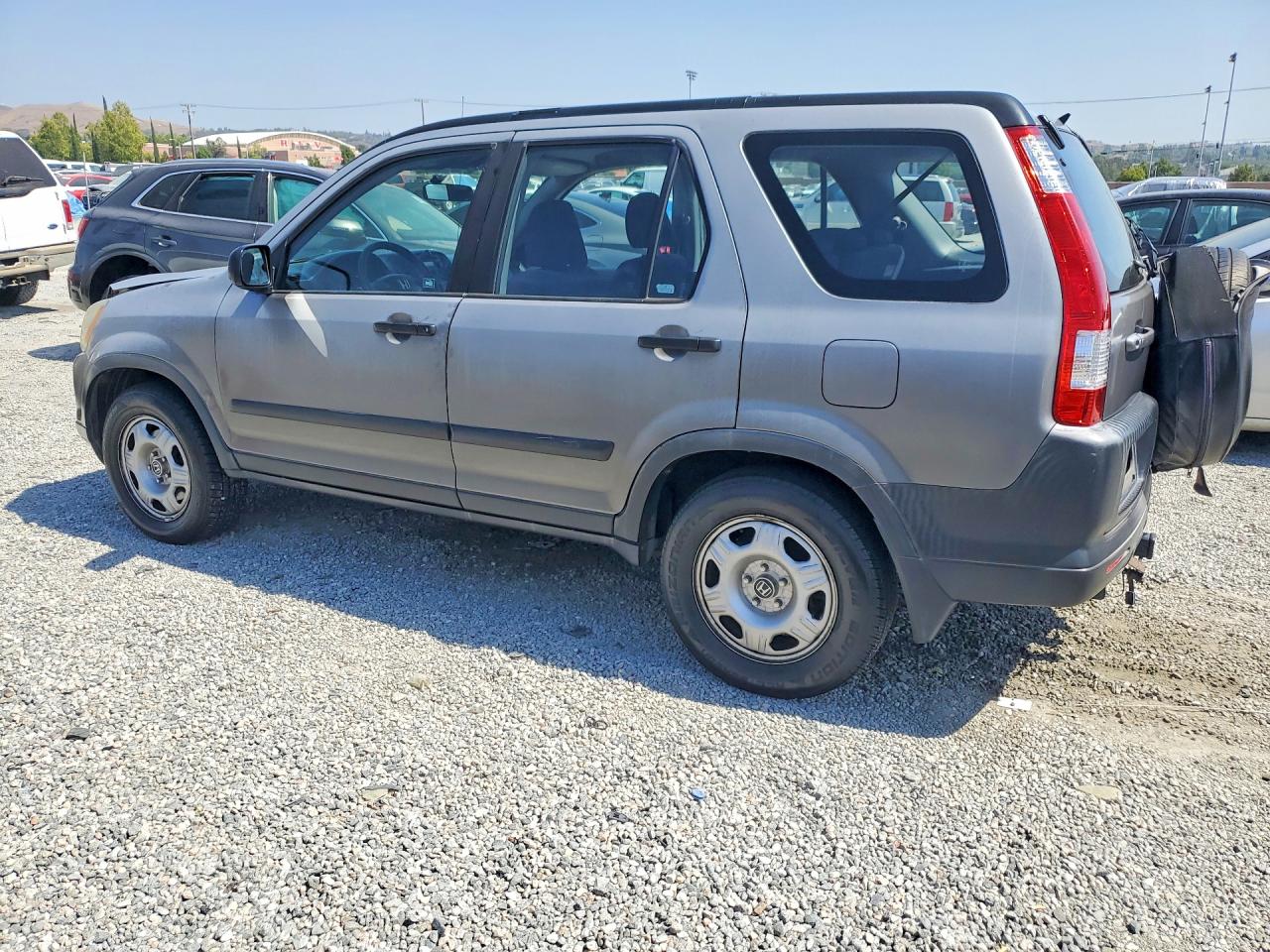 2006 Honda Cr-v Lx Серый vin: JHLRD68526C023787