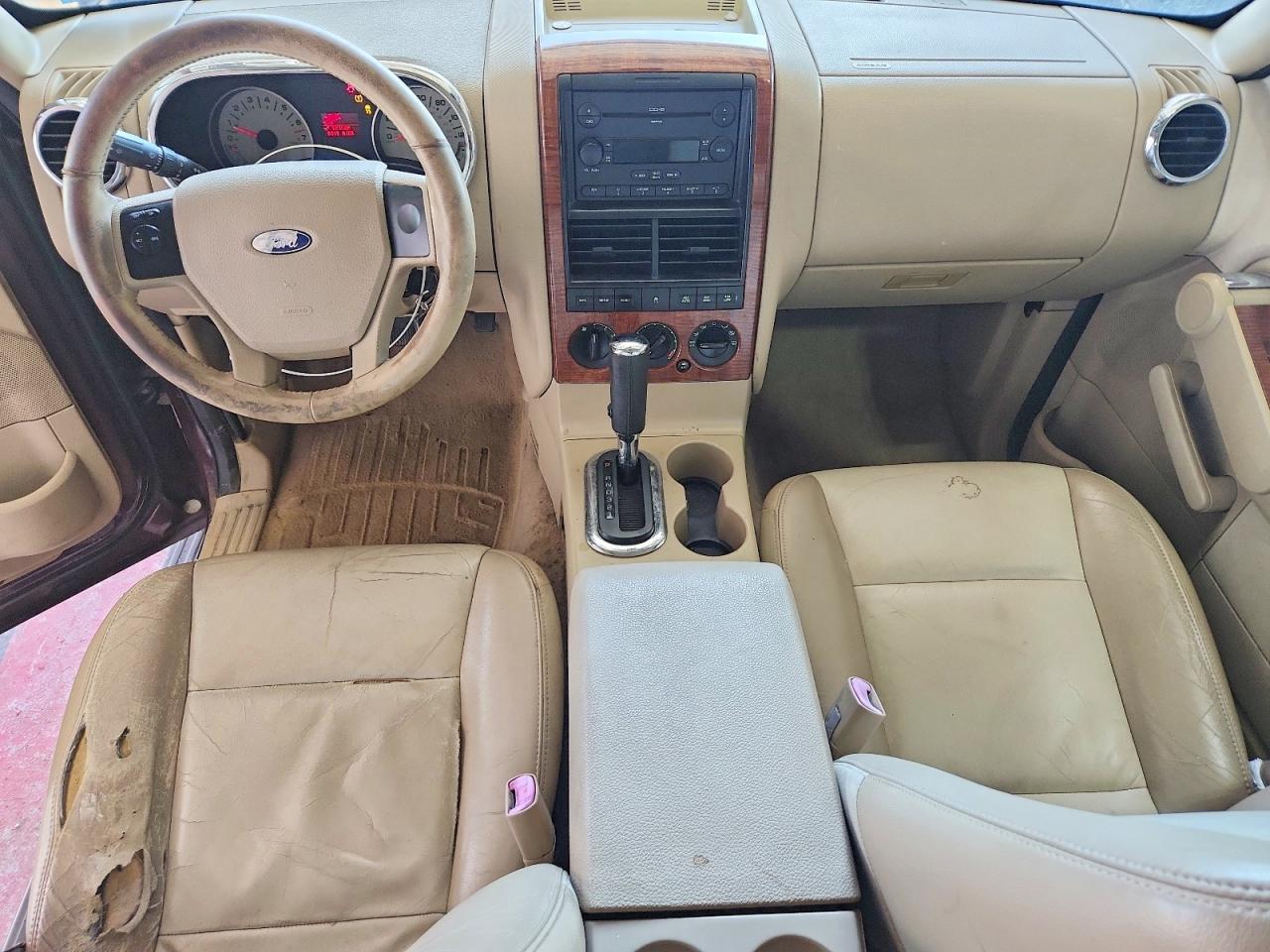 2006 Ford Explorer Eddie Bauer Burgundy vin: 1FMEU74E86UA78063