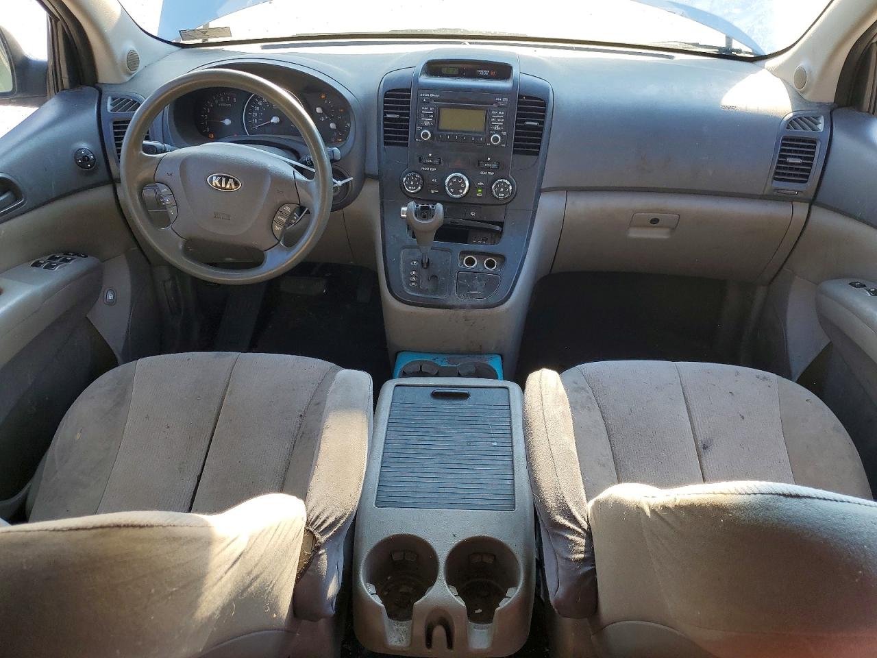 2014 Kia Sedona Lx Silver vin: KNDMG4C75E6538758