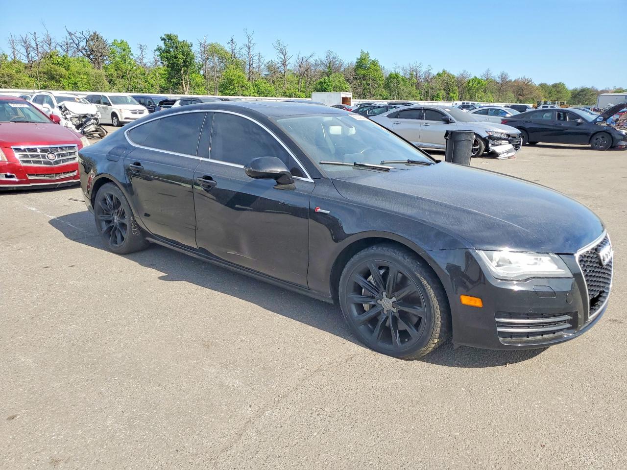 2012 Audi A7 Premium Plus Черный vin: WAUYGBFC9CN104664