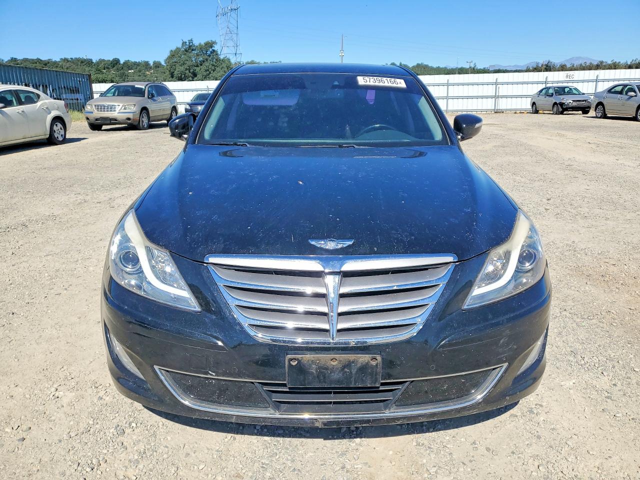 2014 Hyundai Genesis 5.0l Charcoal vin: KMHGC4DH0EU266143