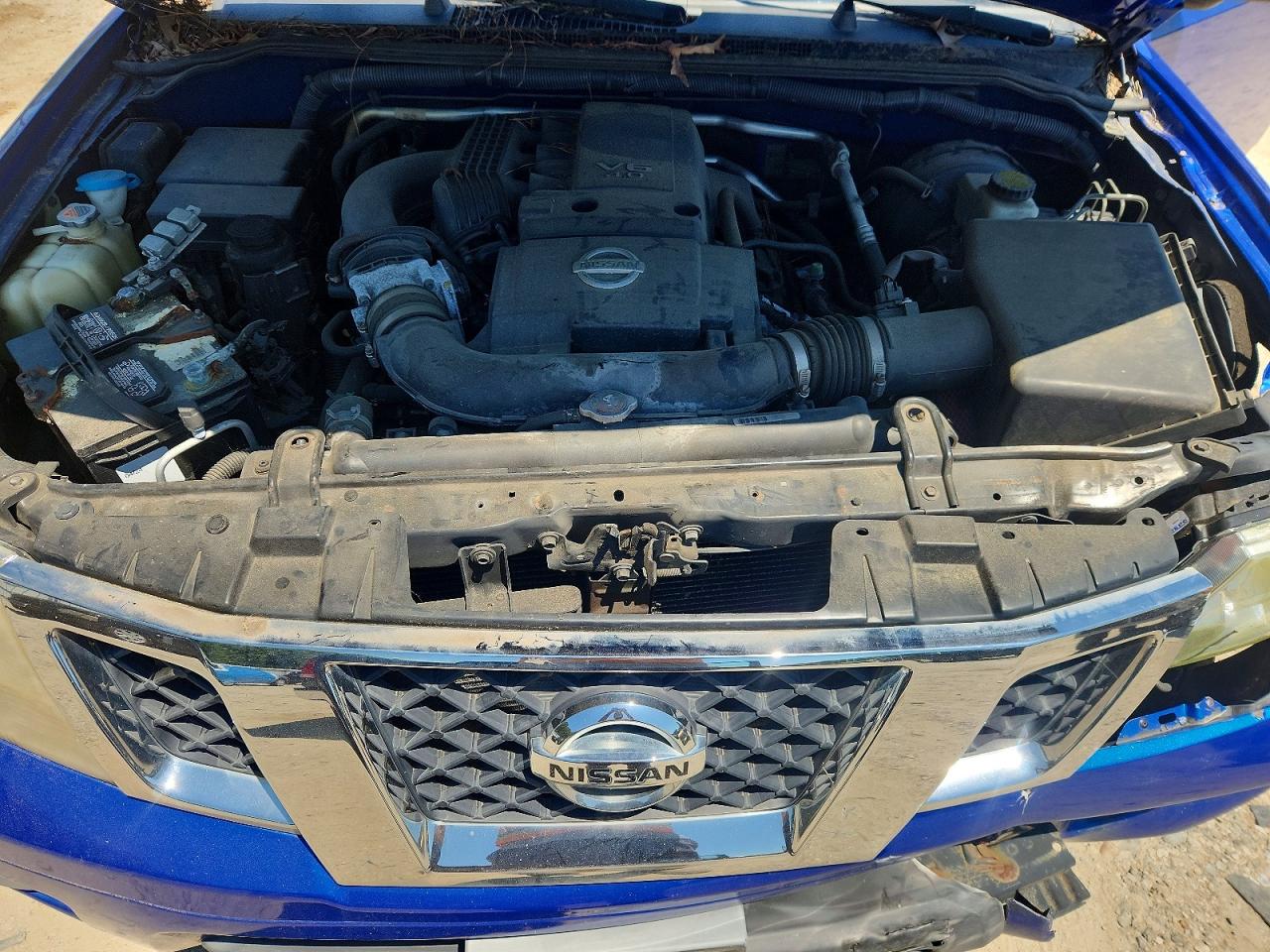 2012 Nissan Frontier Sv V6 Blue vin: 1N6AD0FV8CC442584