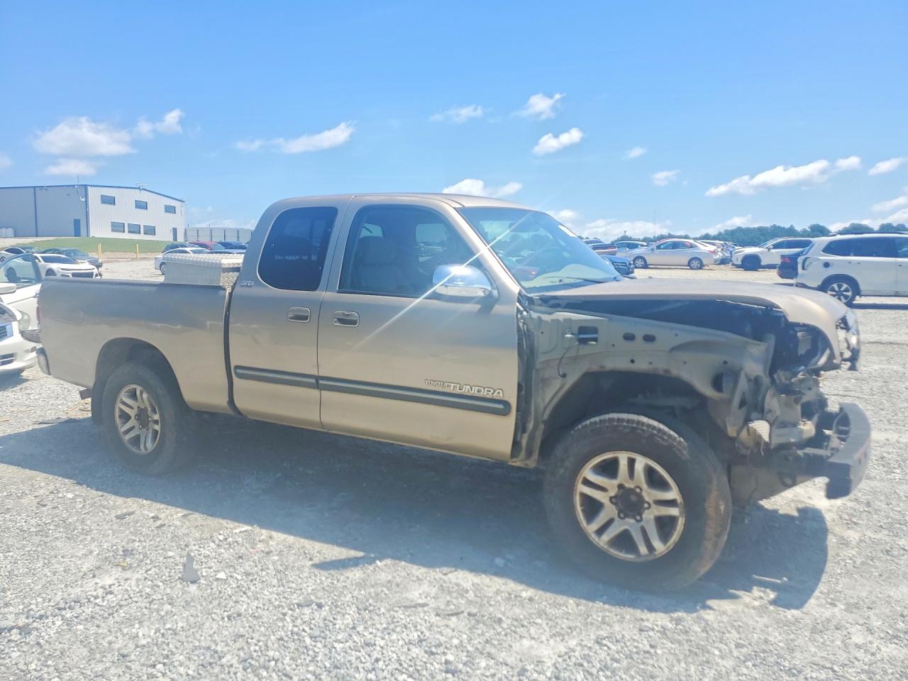 2003 Toyota Tundra Sr5 Желто-коричневый vin: 5TBRN34153S420618