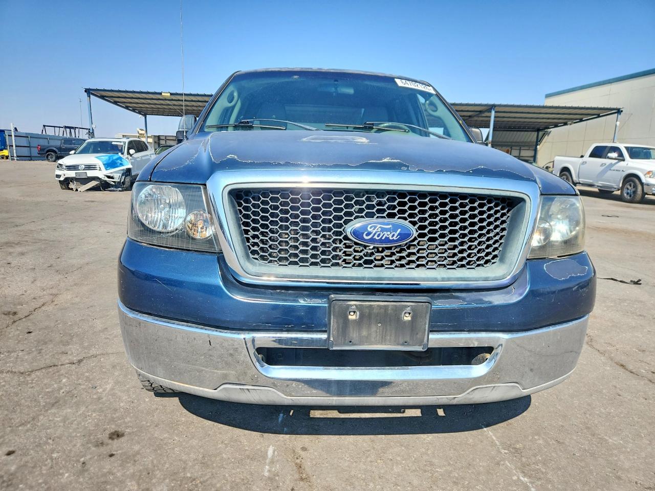 2007 Ford F150 Supercrew Blue vin: 1FTPW12V27KC54531