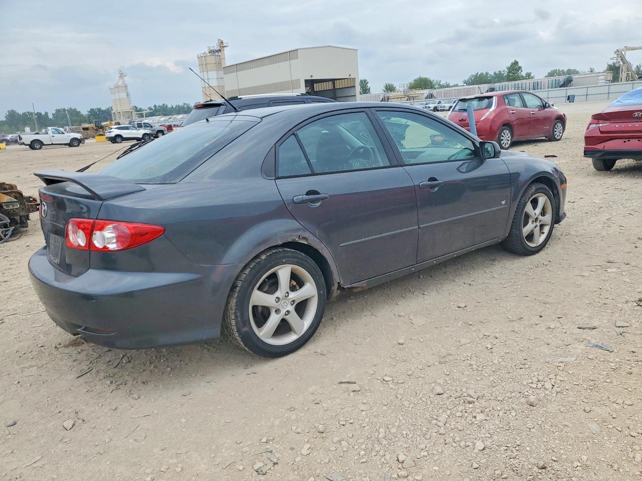 2005 Mazda 6 S Серый vin: 1YVHP84D455M12467