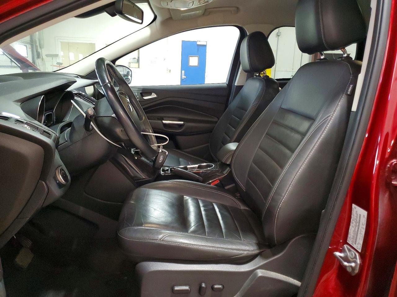 2015 Ford Escape Titanium Red vin: 1FMCU9JX1FUB49340