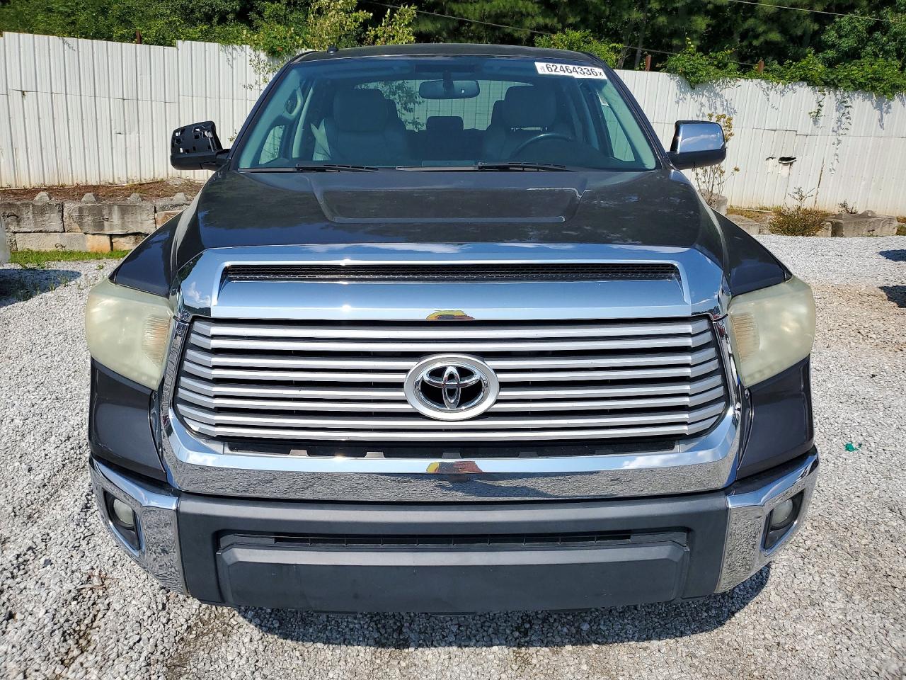 2014 Toyota Tundra Crewmax Limited Gray vin: 5TFFY5F17EX155823