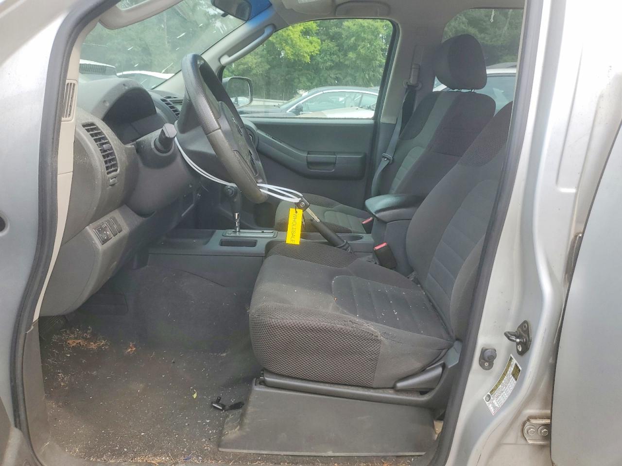 2007 Nissan Xterra X Silver vin: 5N1AN08U97C531828