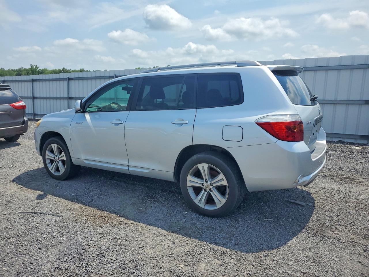 2008 Toyota Highlander Sport Серебряный vin: JTEES43A282025098