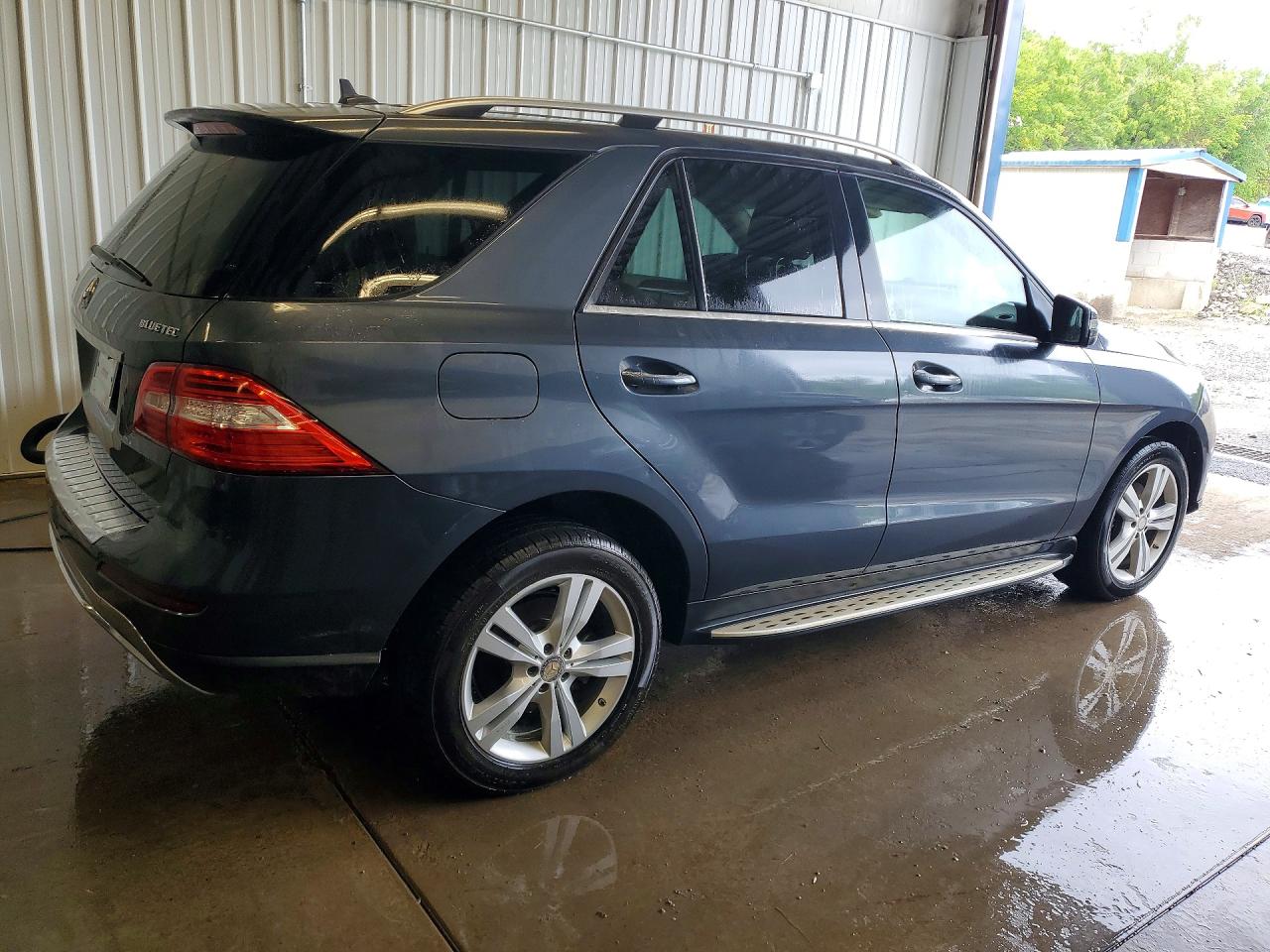 2014 Mercedes-benz Ml 350 Bluetec Blue vin: 4JGDA2EB1EA333423