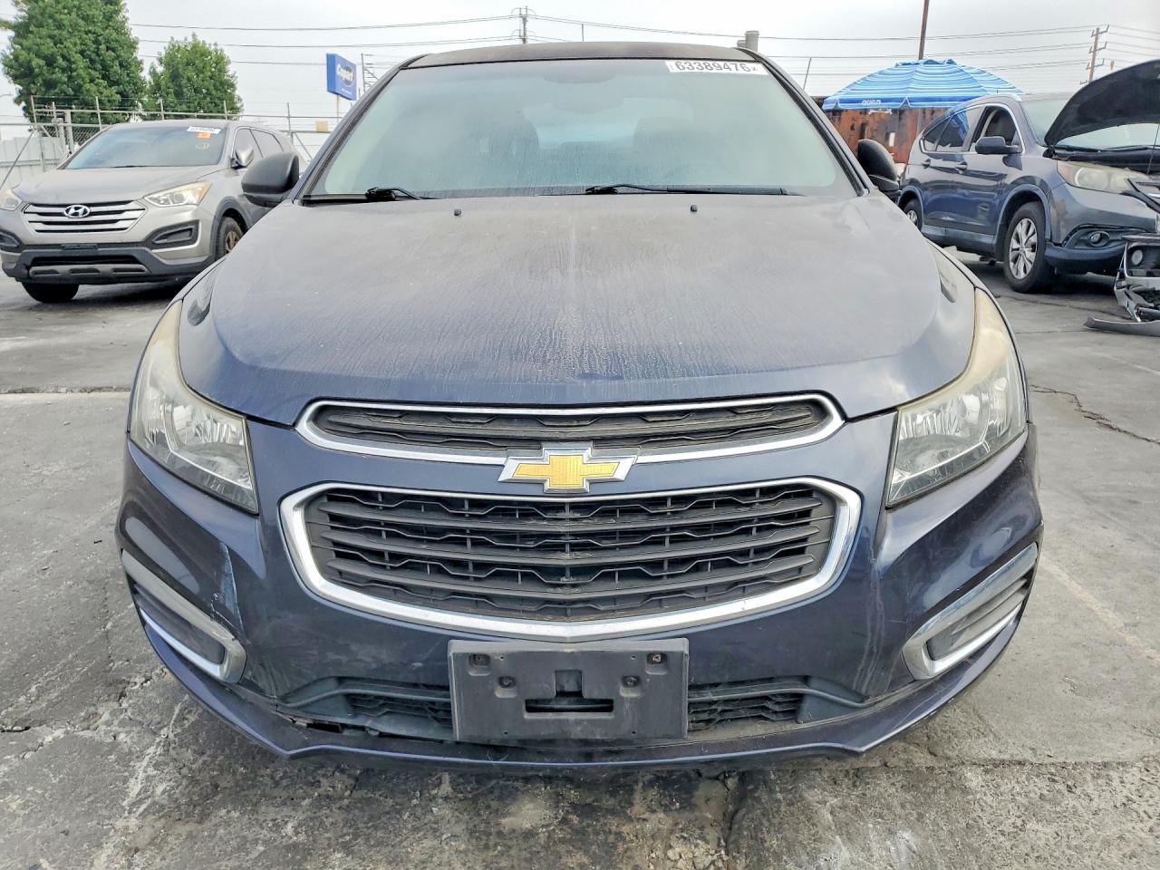 2015 Chevrolet Cruze Ls Gray vin: 1G1PA5SG9F7188786