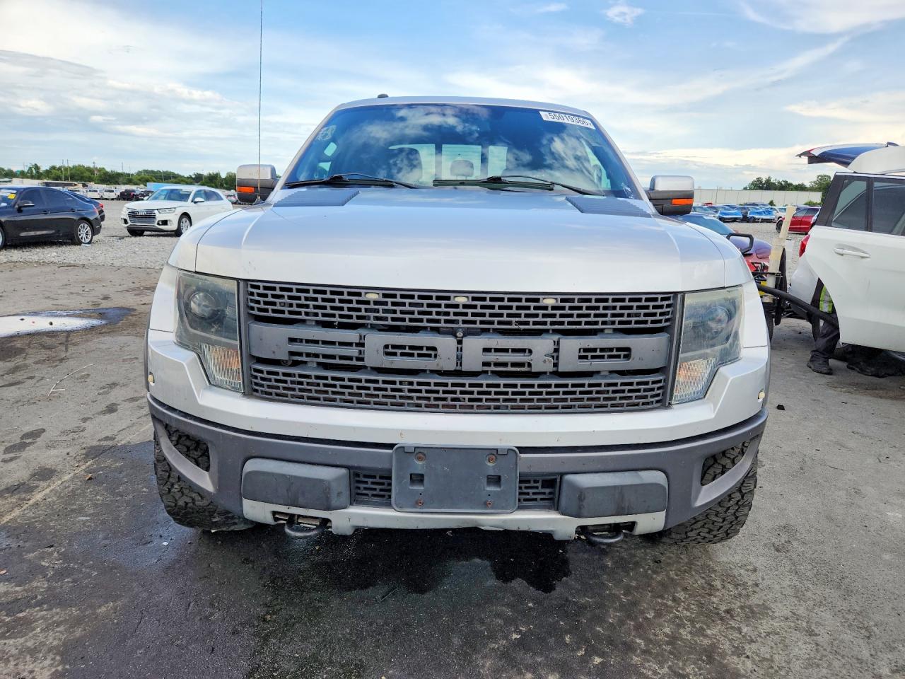 2014 Ford F150 Svt Raptor Серебряный vin: 1FTFW1R62EFB99935