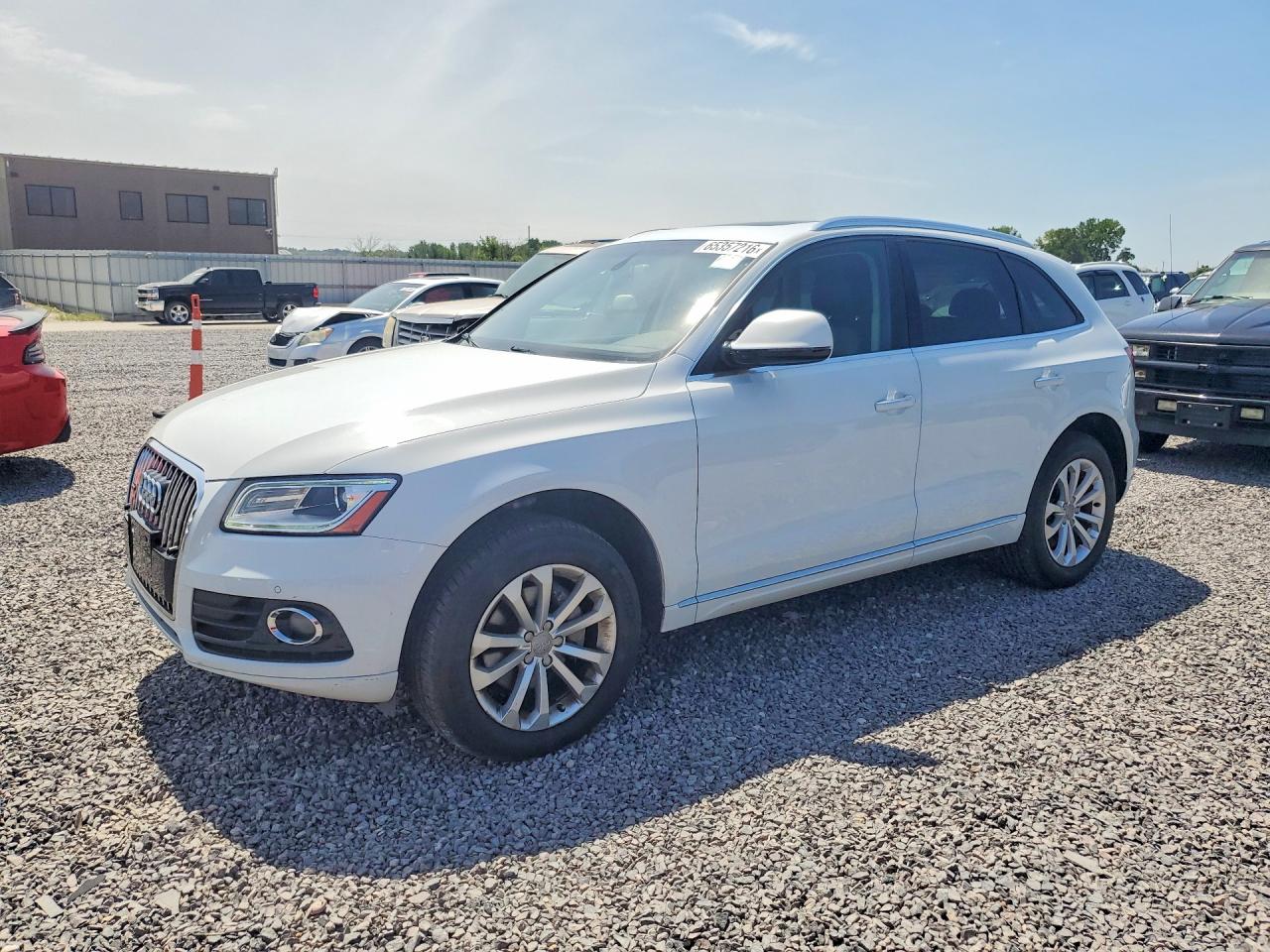 2015 Audi Q5 Premium Plus White vin: WA1LFAFP6FA138936