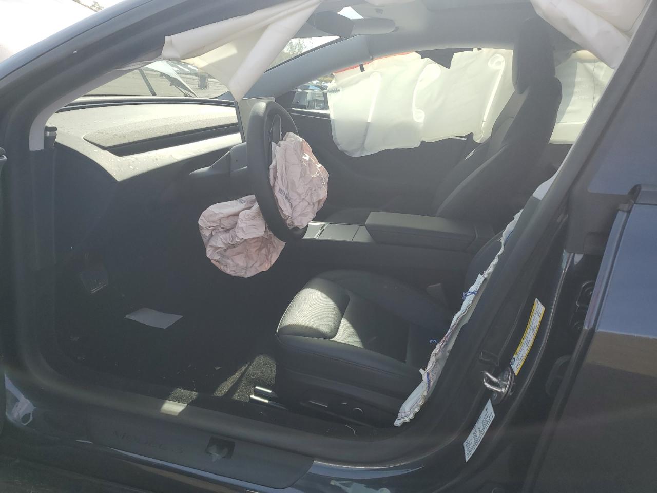 2024 Tesla Model 3 Серый vin: 5YJ3E1EB7RF740240