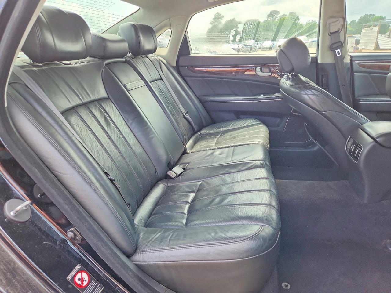 2012 Hyundai Equus Signature Black vin: KMHGH4JHXCU052179