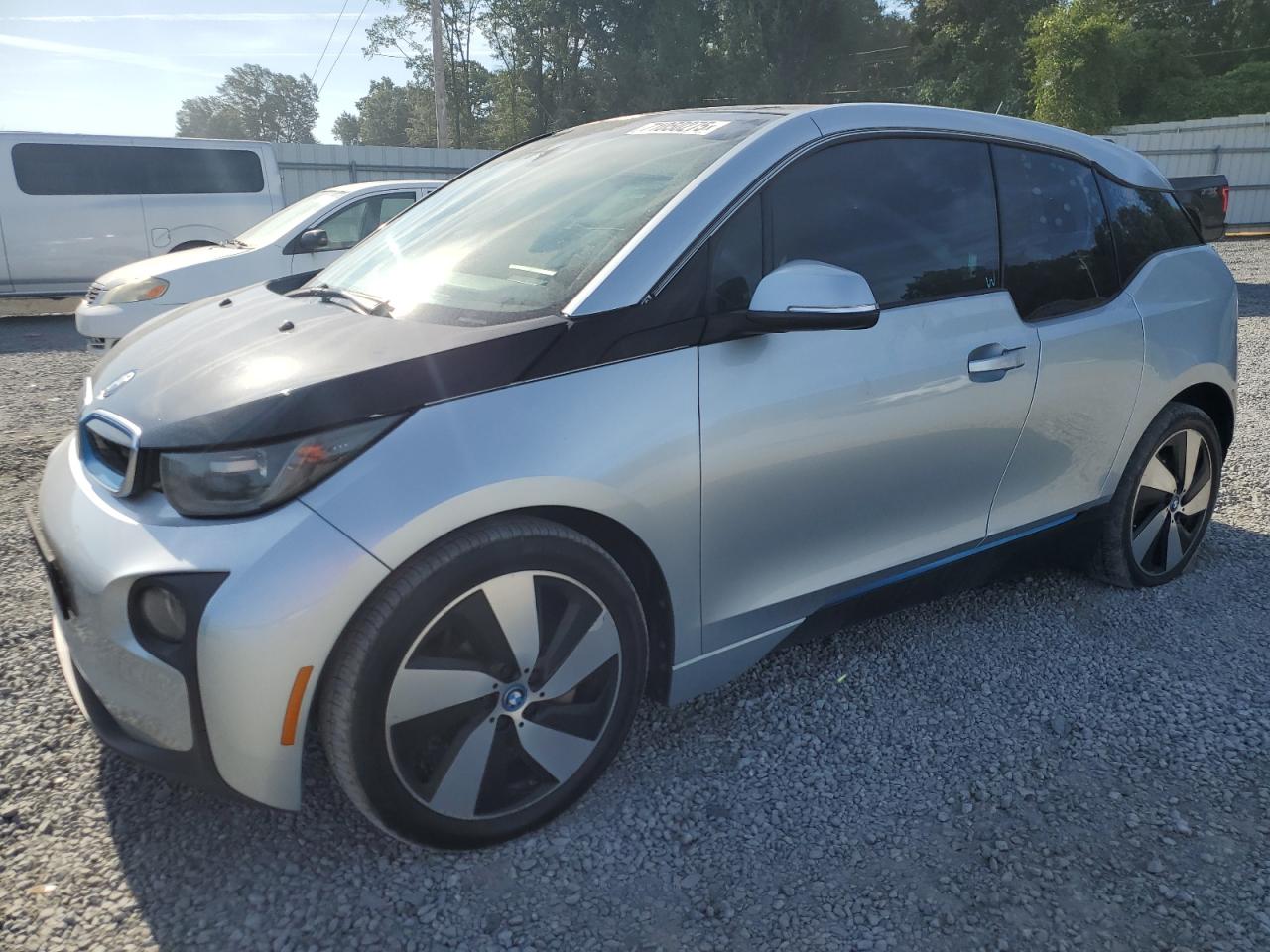 2014 Bmw I3 Rex Silver vin: WBY1Z4C54EV277736