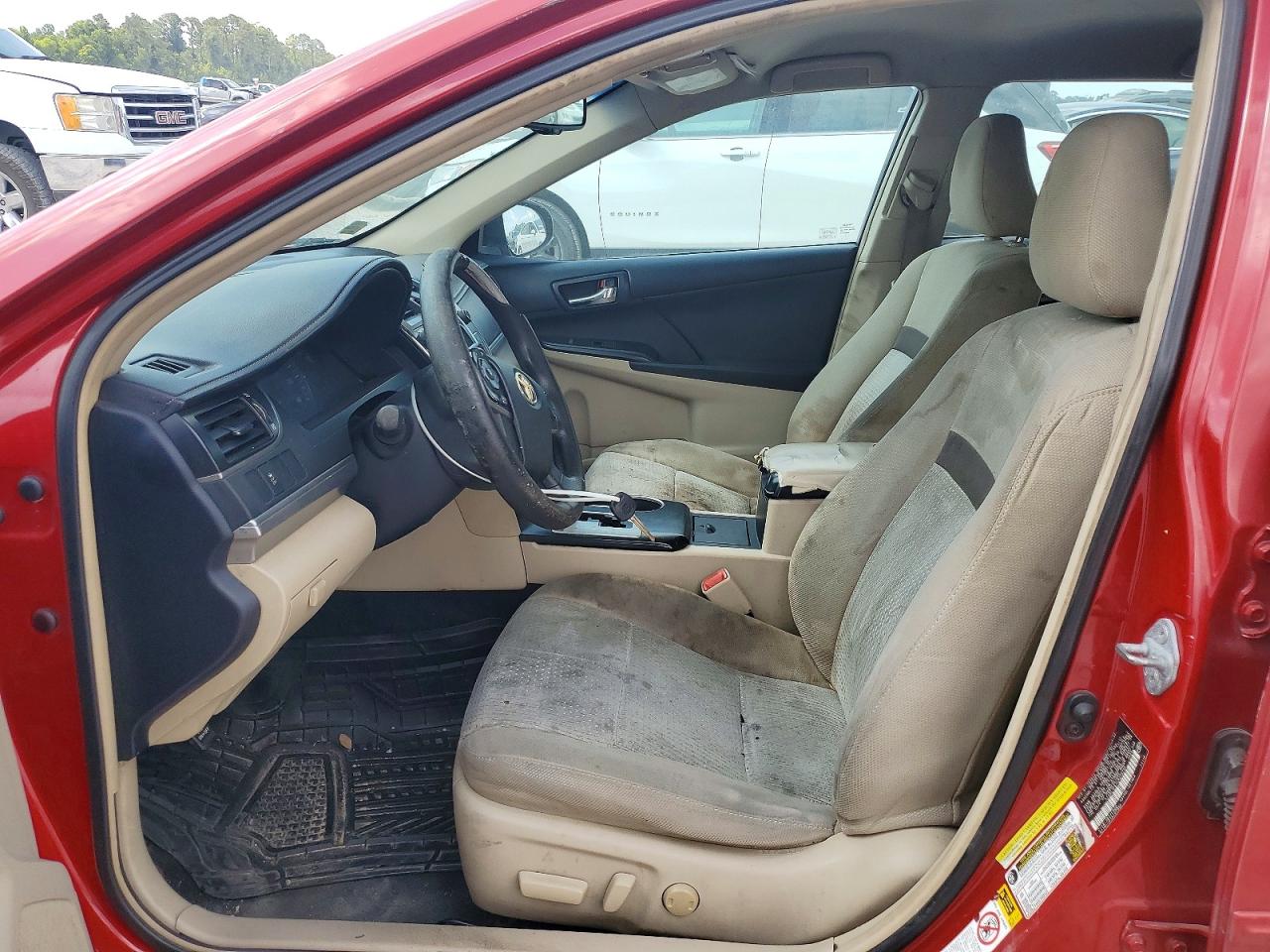 2012 Toyota Camry Le Red vin: 4T4BF1FK7CR270704