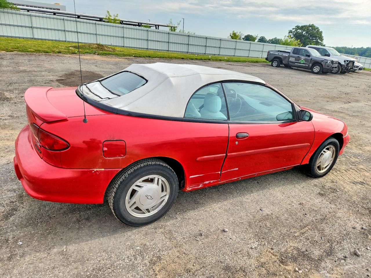 1997 Chevrolet Cavalier Ls Red vin: 4G1JF32T8VB100703