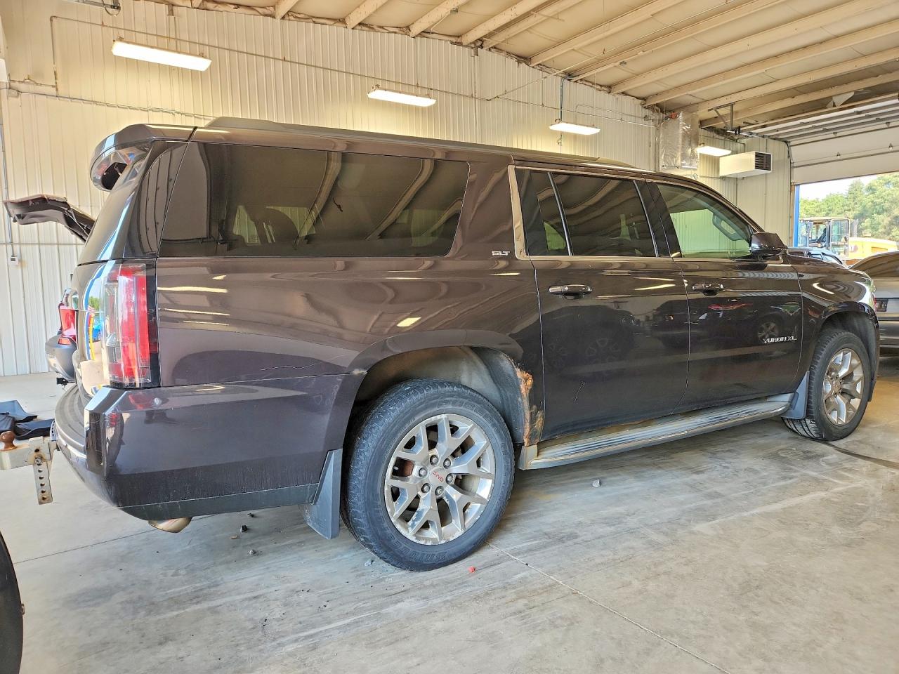 2015 Gmc Yukon Xl K1500 Slt Black vin: 1GKS2HKC8FR273804